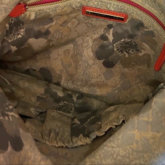 Elliott Lucca coral salmon orange colour woman Boho hand bag. Used. - Picture 7 of 14